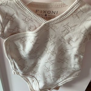 Fixoni long sleeve bodysuit 0-1month